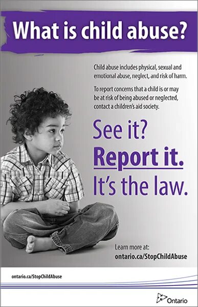 How to help an abused or neglected child. Neglect. Report abuse