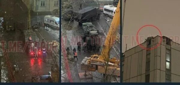 В москве на зданиях установили