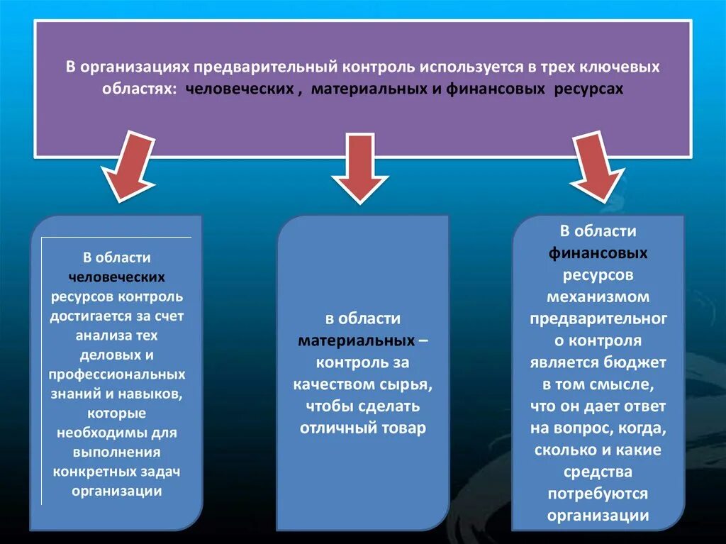 Контроль по отношению к организации