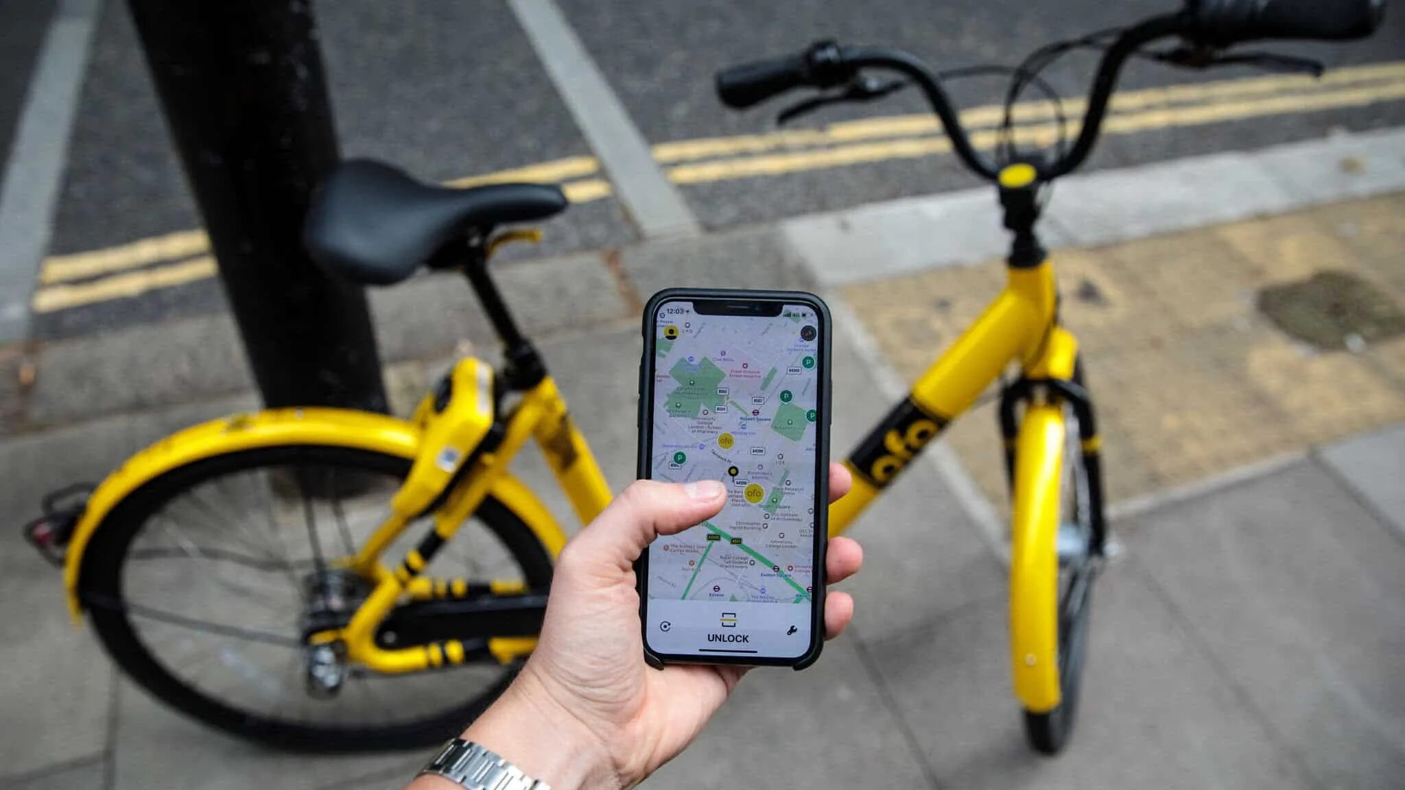 Ofo велосипеды. Мобильное приложение велосипедов. Велосипед в моб.