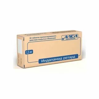 Индапамид 1.5 мг аналоги