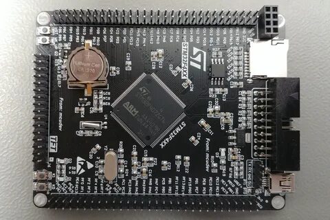 STM32F4XX: Top view 