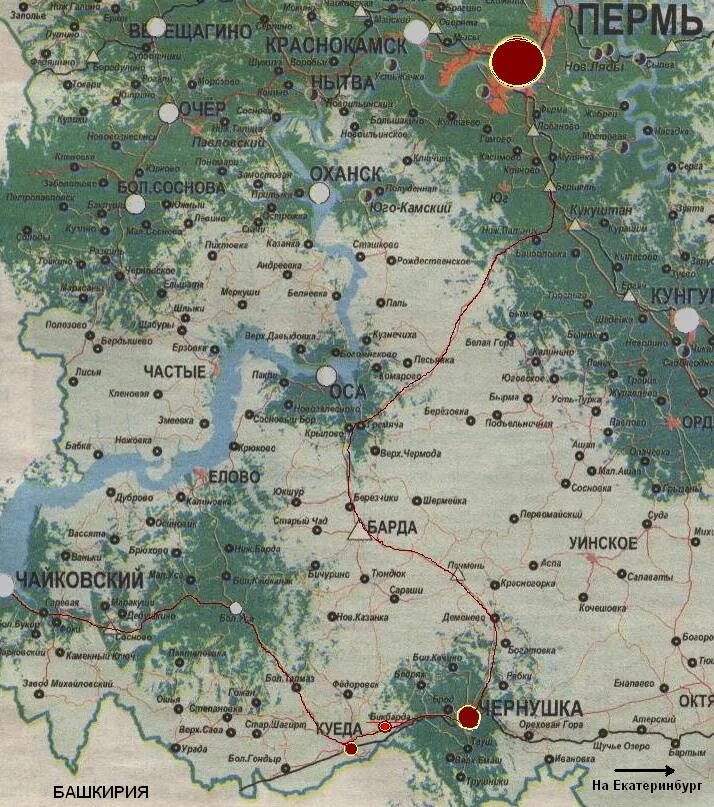 Пермь Чернушка карта. Куеда Пермский край на карте. Карта города Чернушка Пермского края. Оханск Пермский край на карте Пермского края.