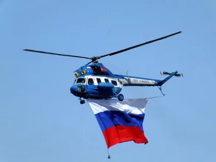 Вертолеты над нижним новгородом сегодня с флагами