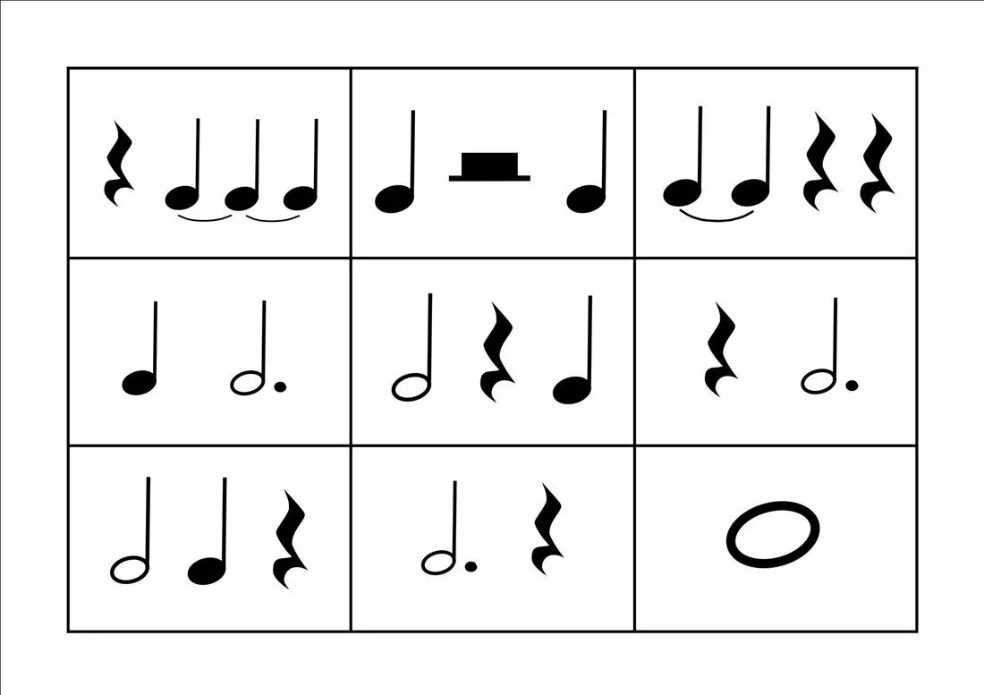 Ритмическое разнообразие. Ритмические схемы (четверти и восьмые). Ритмический рисунок. Ритмические карточки. Ритмические карточки для сольфеджио.
