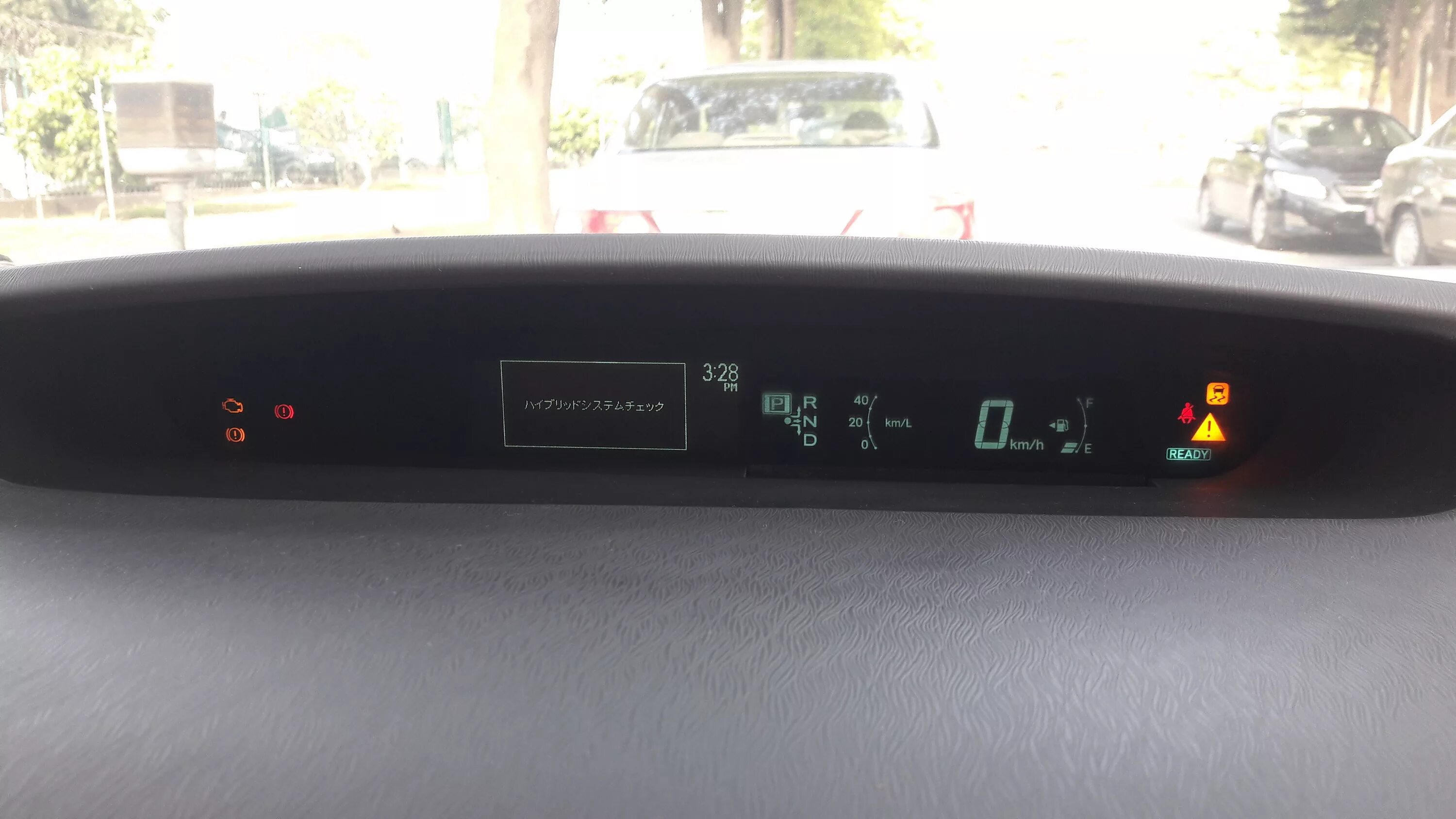 Проверьте гибридную систему приус. 2010 toyota prius check hybrid system. табло приус 30.