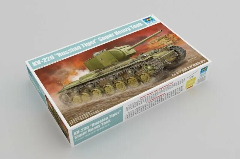 Кв-220 Trumpeter. Trumpeter кв-220 (1:35). Кв 220 сборная модель. Soviet KV-220 super Heavy Tank. Сборные модели trumpeter