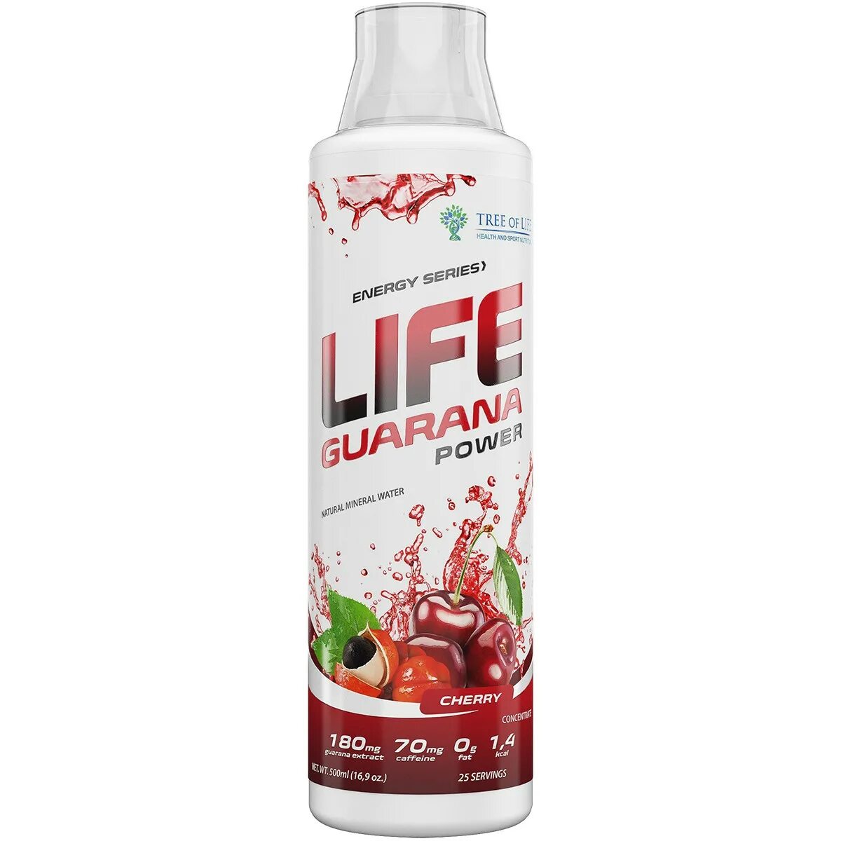 Концентрат энергии. Tree of Life Guarana Power Concentrate 500 мл вишня. Tree of Life Guarana Power 500 мл вишня-кола. Энергетик Life Guarana Power Concentrate. Guarana 2000, 500 ml (вишня).