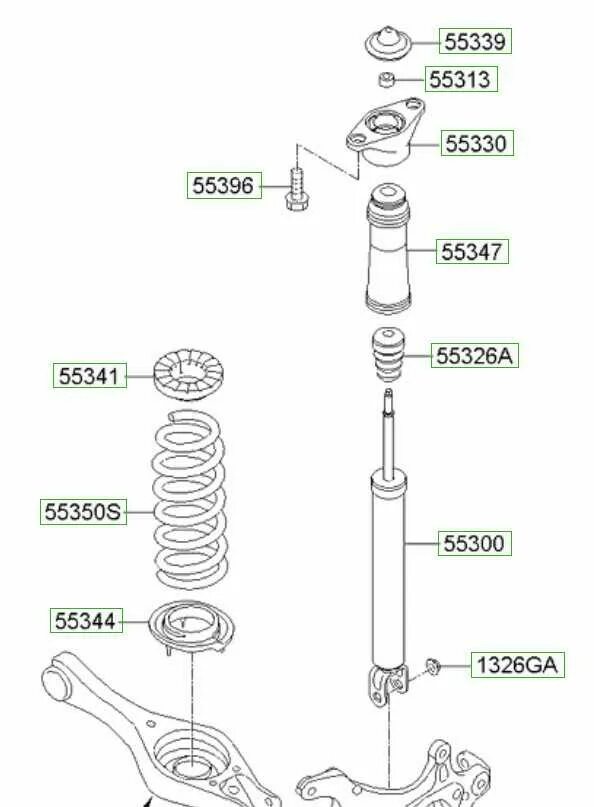 Болт переднего амортизатора Киа СИД 2008. Втулка опоры заднего амортизатора Киа СИД 2008. Амортизатор задний Киа СИД 2011. Стойка амортизатора на Киа СИД 2008 года.