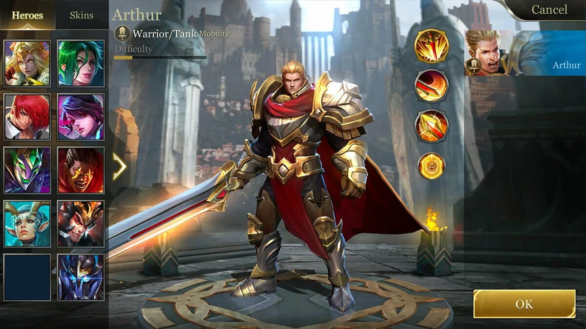 Игра героя читать. Arena of Valor новый герой. Арена оф Валор герои. Аллен Арена оф Валор. Лучшие герои Arena of Valor.