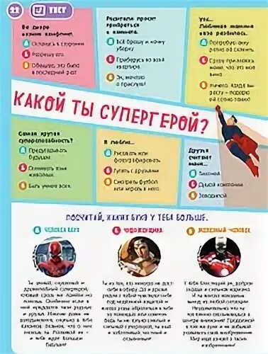 Тесты в журналах