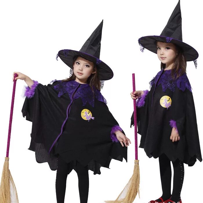 ведьмочка холли. костюм маленькой ведьмочки. две колдуньи. костюм ведьмы для девочки. ведьма на прозрачном фоне.