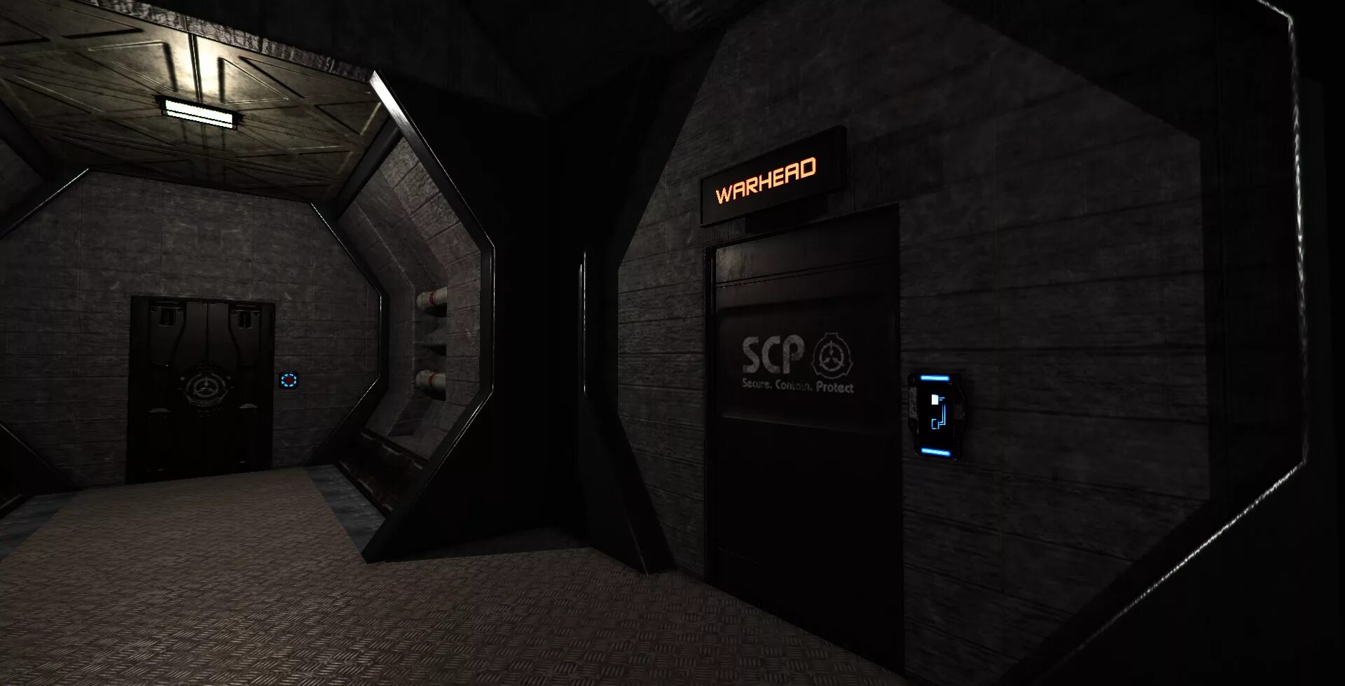 Scp zones. Лифт SCP SL. Альфа боеголовка SCP Secret Laboratory. SCP SL Alpha Warhead.