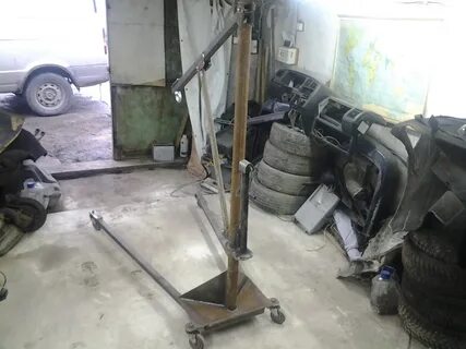 Подъемник из домкрата своими руками