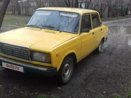 Ваз 2107 желтая