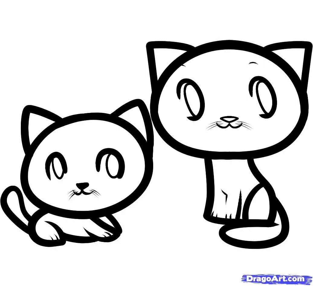 Рисовать котенка легко. Рисунки для срисовки котята маленькие. Рисунки котят для срисовки. Маленькие рисуночки котята. Рисунки котят для срисовки легкие.
