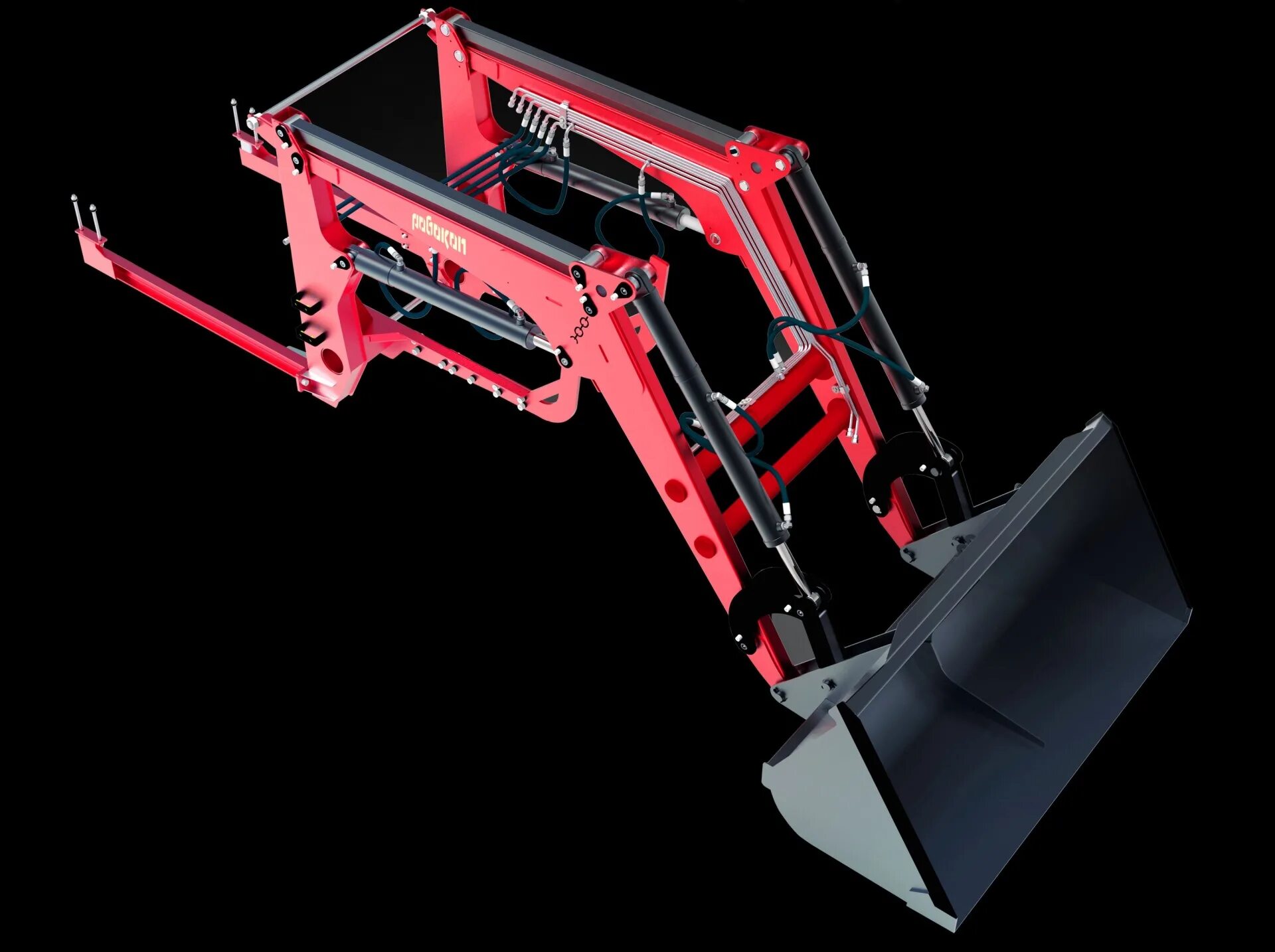 Погрузчик кун-пку-0. Копновоз универсальный навесной. 8. Навеска кун. Погрузчик быстросъемный пбм-1200.