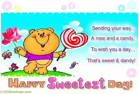 Happy sweet