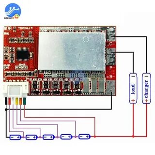 Подключение платы bms 5s