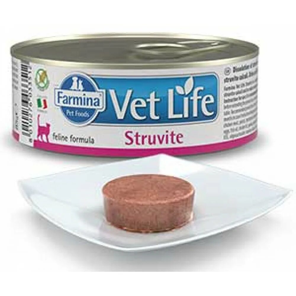 Корм для кошек Farmina Struvite. Консервы vet Life Struvite для собак. Farmina консервы vet Life Cat для кошек Струвит паштет 85 гр. Vet Life Gastrointestinal паштет для кошек. Farmina влажный для кошек