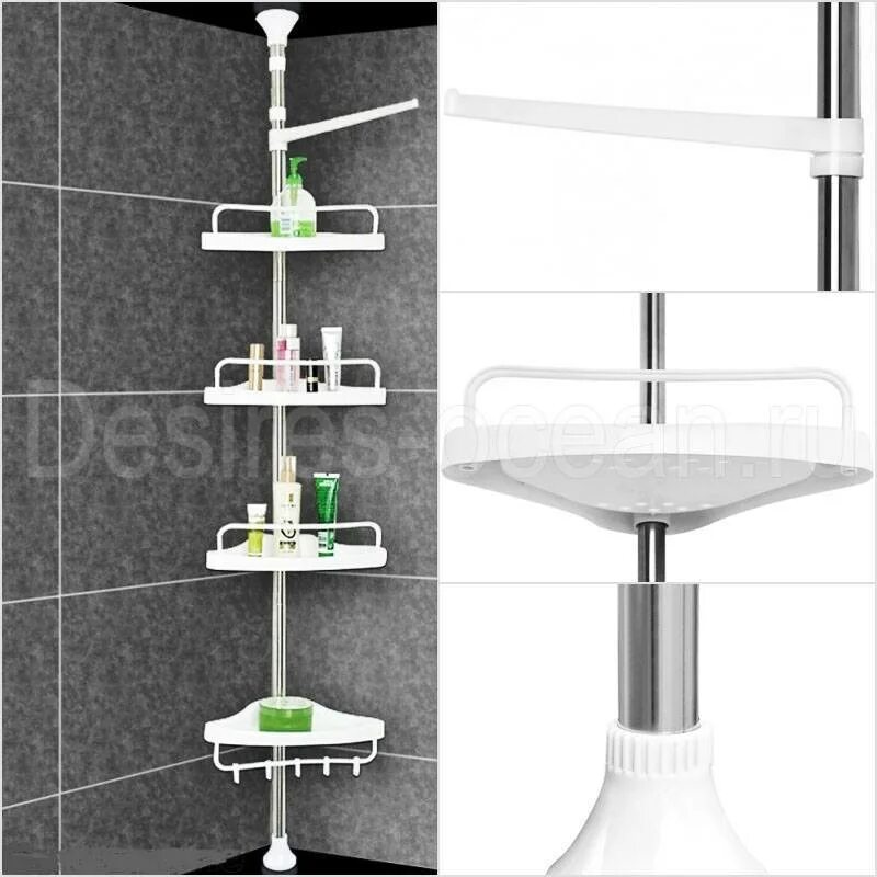 Угловая полка для ванной Multi Corner Shelf GY-188. Угловая полка для ванной Multi Corner Shelf. Угловая полка для ванной (Multi Corner Shelf) / Art-0342 высота. М7304 полка для ванной "пирамида" угловая. Полка в ванную мерлен