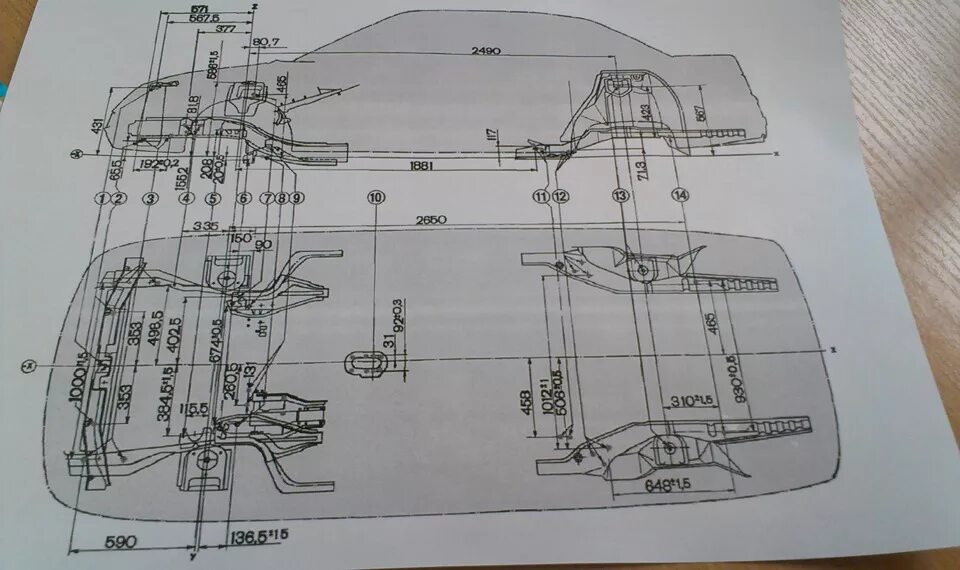 Схема лонжеронов ваз 2110 Обработка и покраска, днище. Lada 21102, 1,6 л, 2001 года своими руками DRIVE2