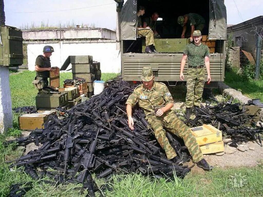 2008 вс рф. Трофеи в Грузино-осетинской войне 2008. Цхинвал 2008 Грузинская армия.