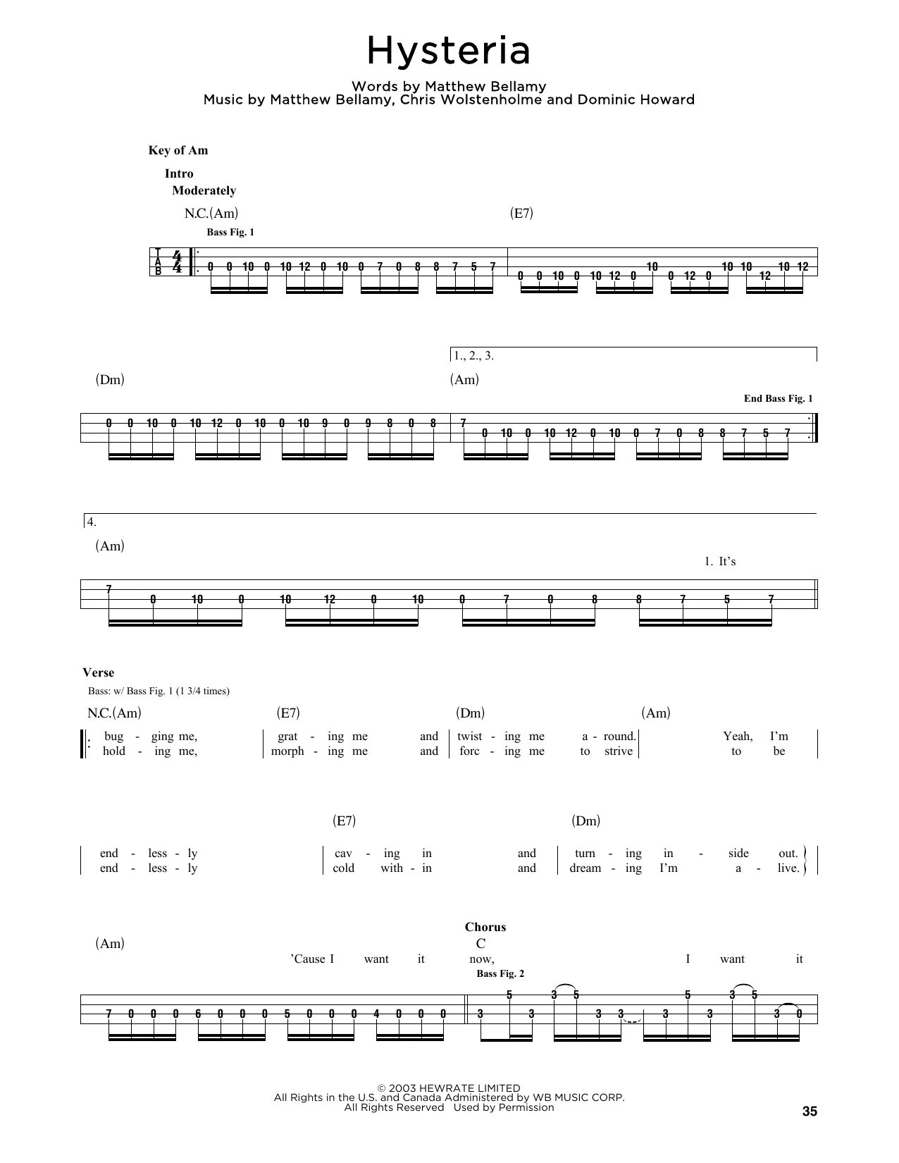 Muse hysteria перевод. Muse hysteria bass tab. ноты hysteria для баса. ноты muse hysteria. muse hysteria bass ноты.
