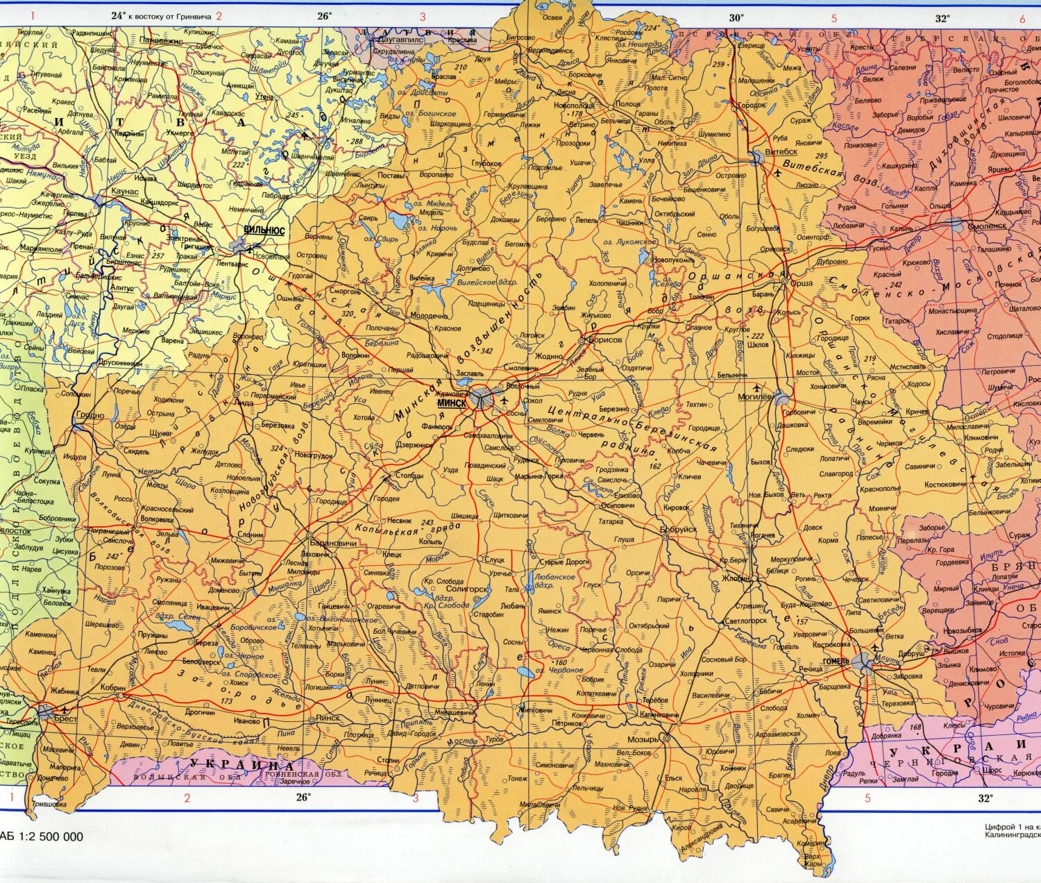 Географическая карта белоруссии. Карта белоруссии с городами на русском языке. Карта брестской и гродненской области. Карта белоруссии с поселками. Карта беларуси с областями.