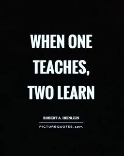 We have two teachers