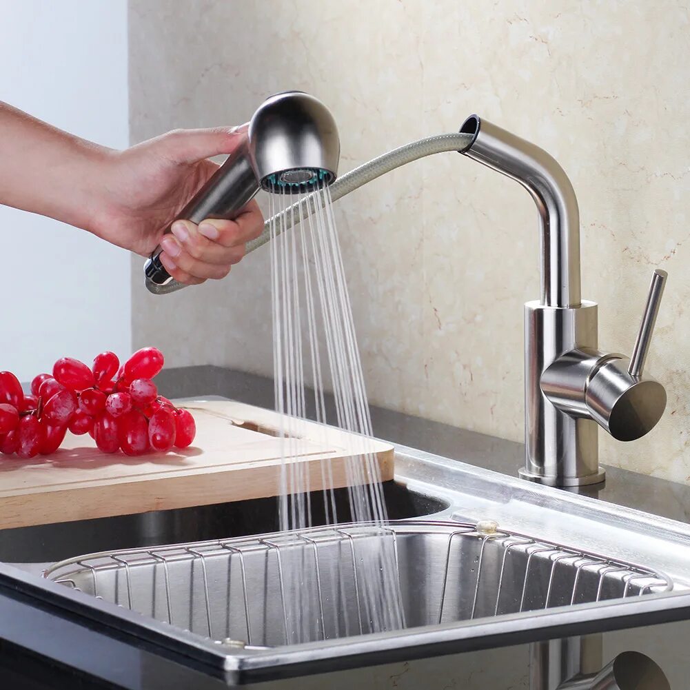 Кран кухонный поворотный. Kitchen Faucet смеситель. Кухонный смеситель basin Mixer. Смеситель для кухни с выдвижным носиком мойки икеа нержавеющая сталь. Смеситель для кухни с выдвижной лейкой мойки икеа нержавеющая сталь.