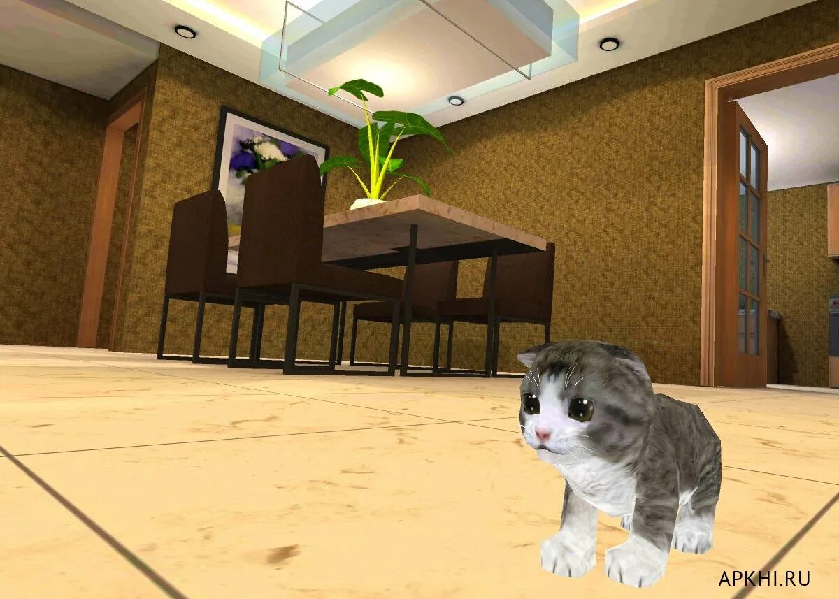 Побег котенка играть. Киттен Кэт симулятор. Игра котики. Котенок кошка симулятор 3d. Игра дом котов.