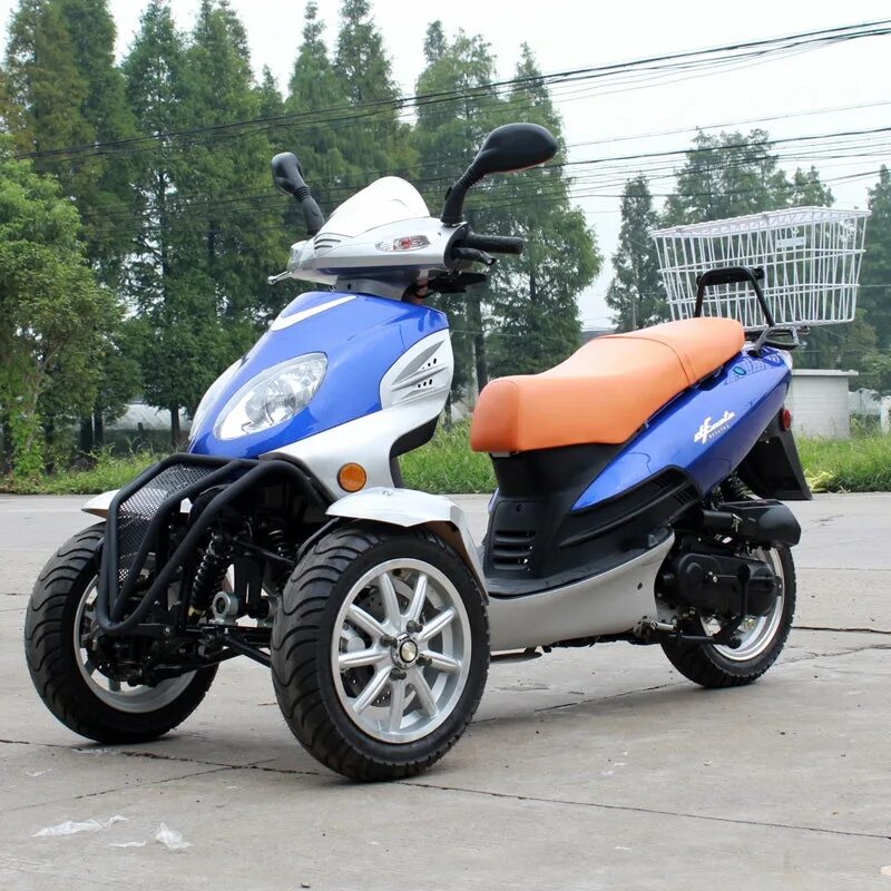 Трехколесный скутер Leike lk50 gf7. Reverse Trike 50cc. Скутер трицикл трехколесный 50 куб. Трицикл Ирбис 50 кубов. Бензиновые трехколесные скутера купить