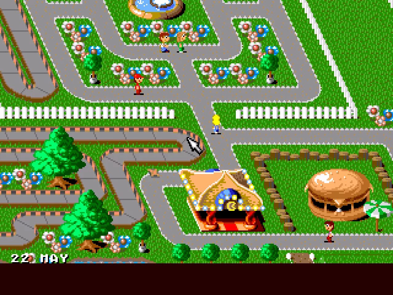 Игра парк сега. Парк аттракционов сега. Theme Park Sega Mega Drive. Theme Park 1995.