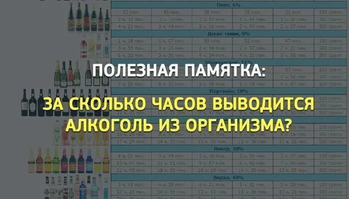 Сколько держится долго. Сколько выводится алкоголь из организма. За сколько выводится алкоголь из крови.