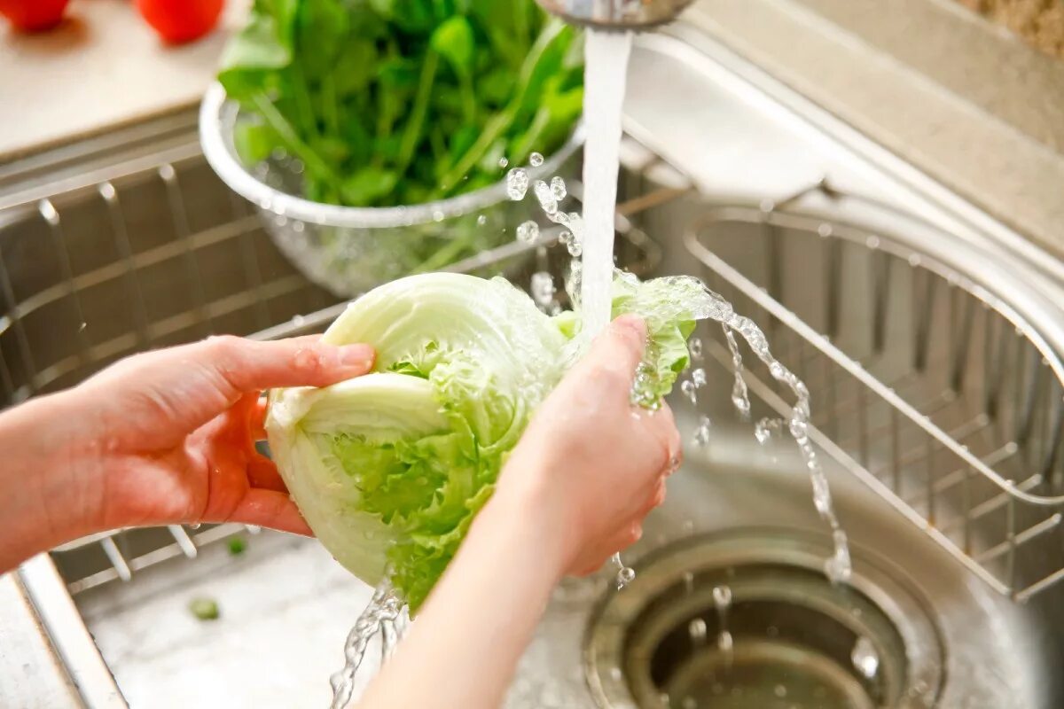 Капусту нужно мыть. Мытье овощей. Мытье фруктов. Промыть овощи. Зелень и овощи мытые.