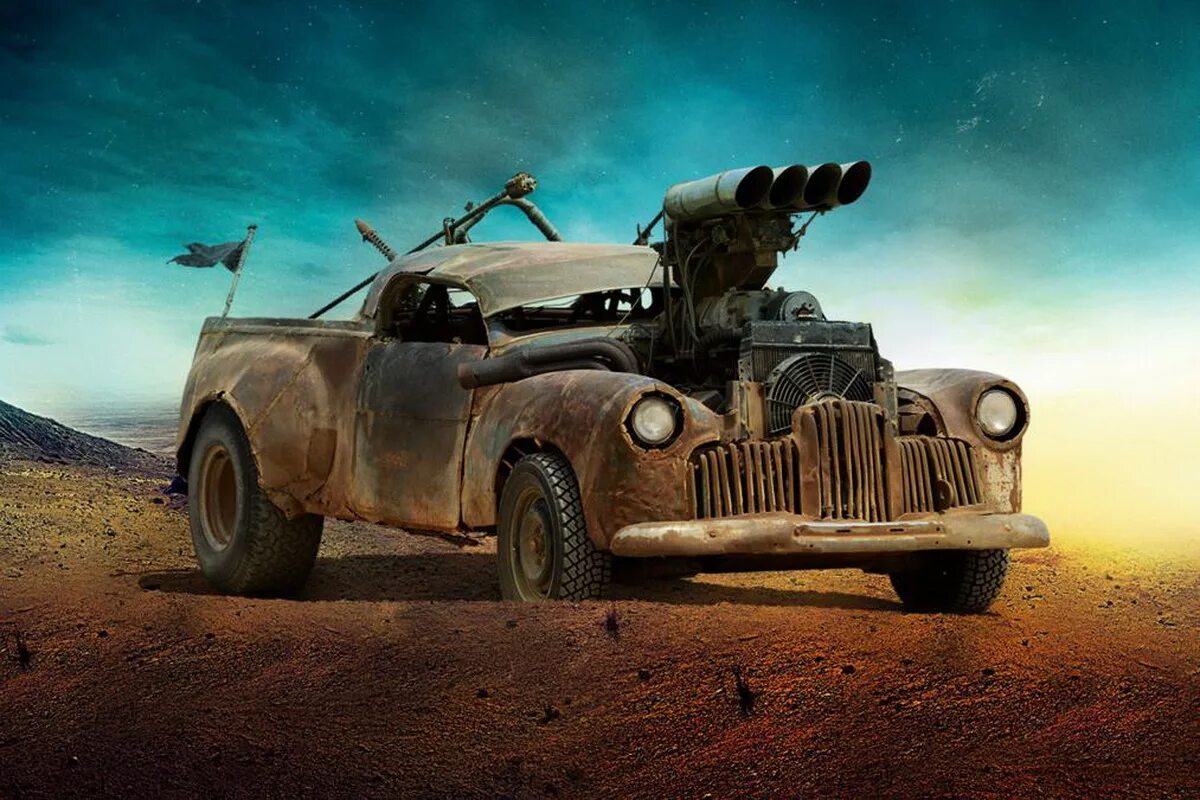 Тачки Мэд Макс дорога ярости. Mad Max Fury Road машины. Cranky Frank Mad Max. Дизельпанк Безумный Макс. Безумный мак