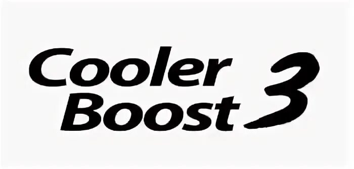 Cool boost