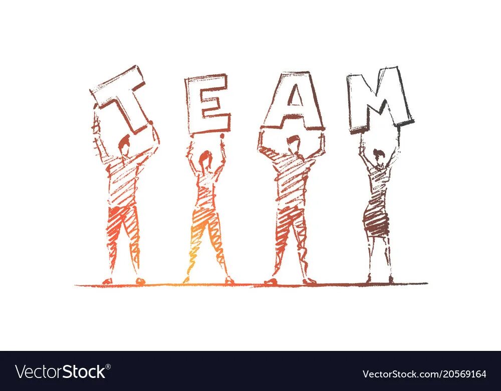 Деловые иллюстрации. Draw team. Draw team. Команда мечты рисунок. Гандбол рисунки карандашом.