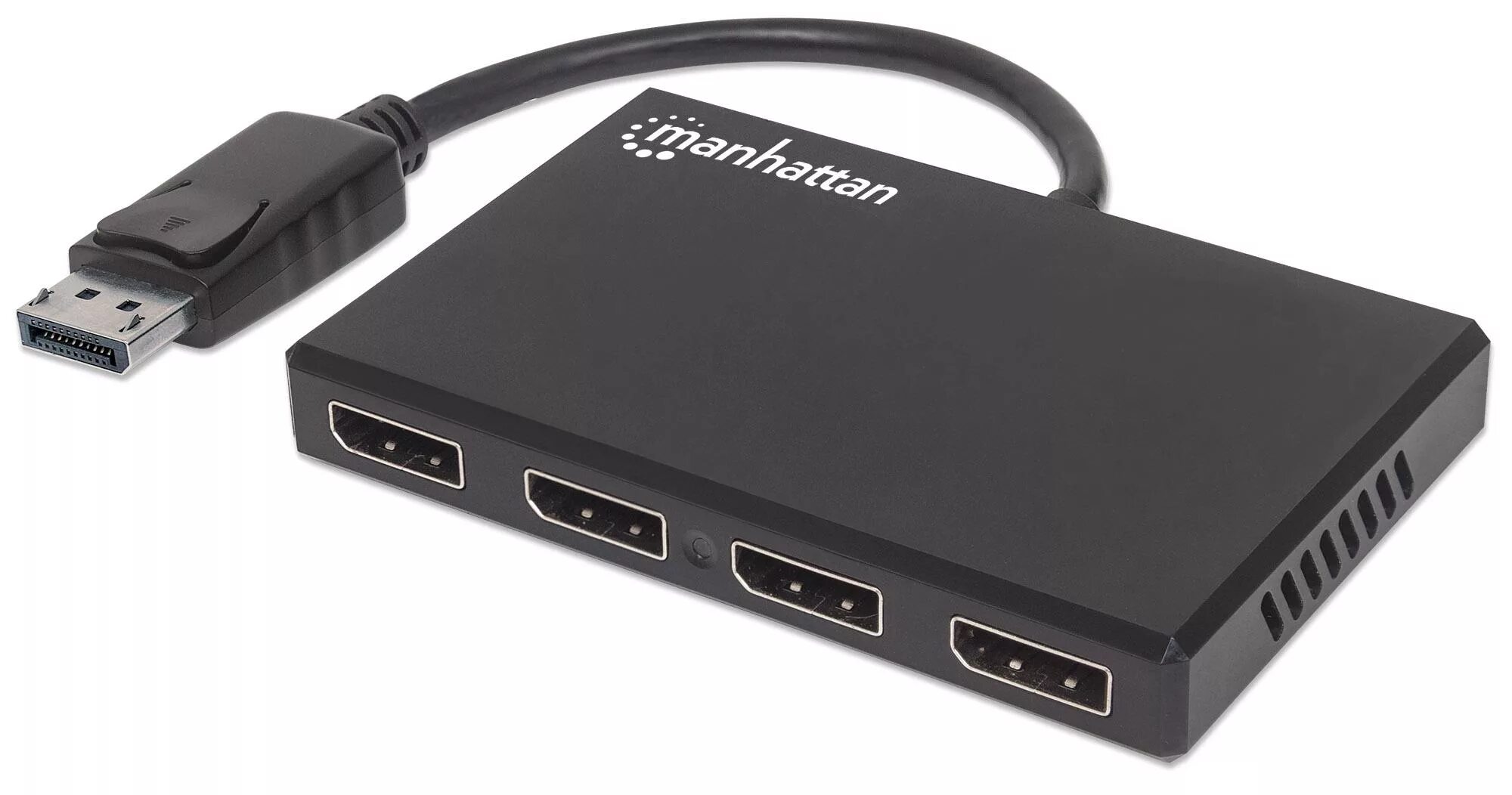 Не работает через displayport. Версия displayport 1.4a. displayport 90 градусов.