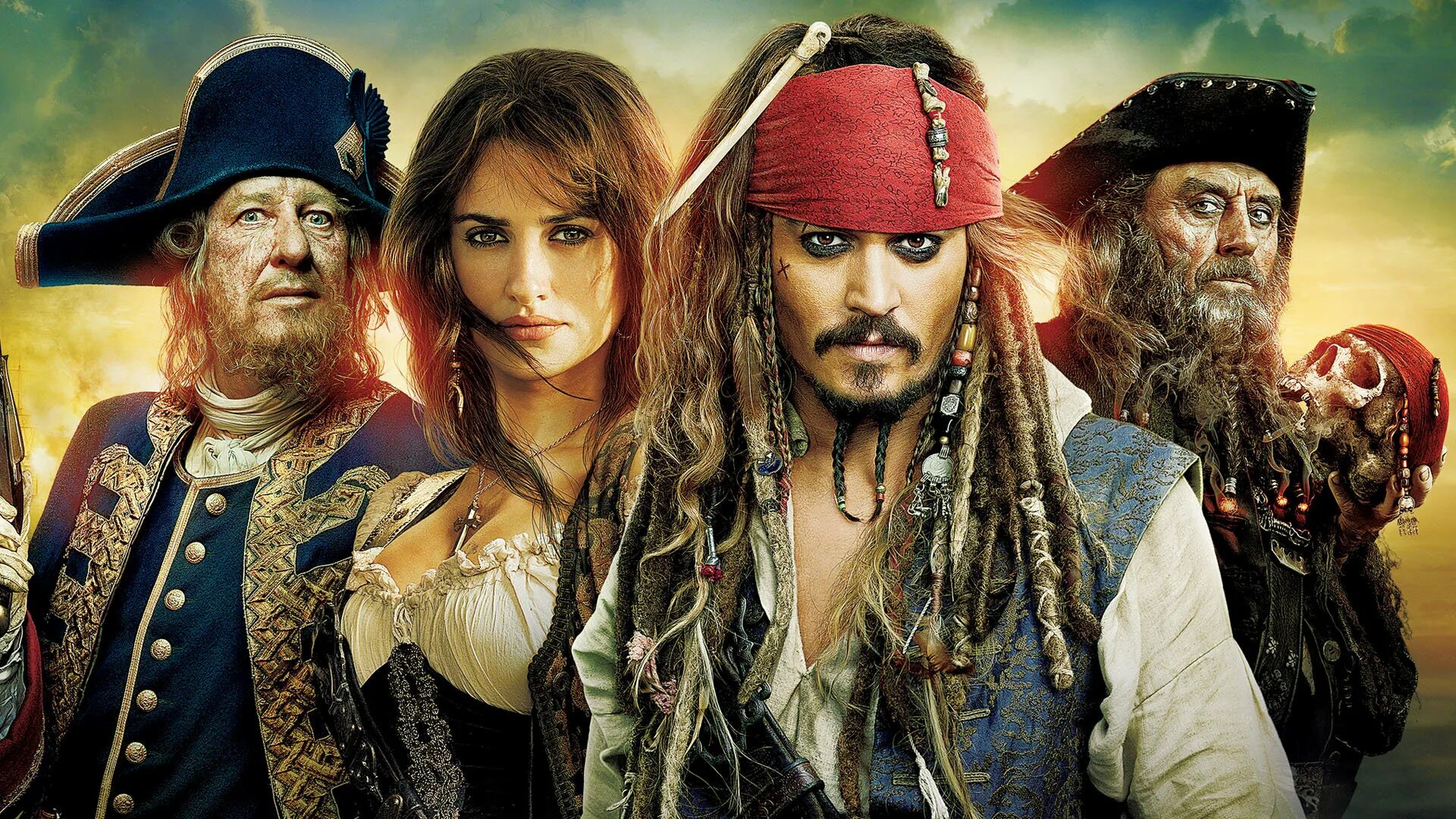 Пенелопа Крус и Джонни Депп пираты Карибского моря. Pirates of the Caribbean: on stranger Tides, 2011. Король Георг 2 пираты Карибского моря.