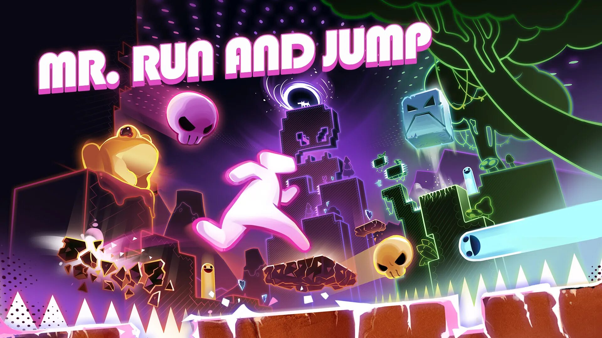 We run and jump
