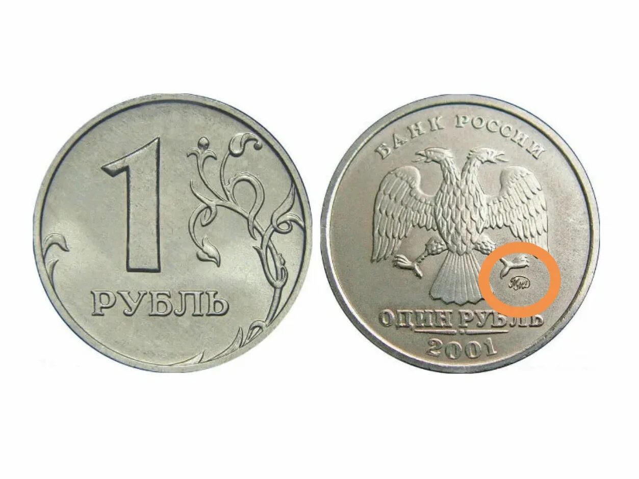 За сколько можно купить 1 рубль. 1 Рубль 2001 ММД. 1 Рубль 2001 год ММД/СПМД. Что такое СПМД на монетах 1 рубль. Редкие монеты 1 рубль.