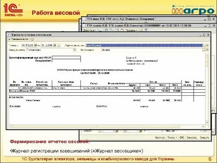 Бухгалтерия элеватора
