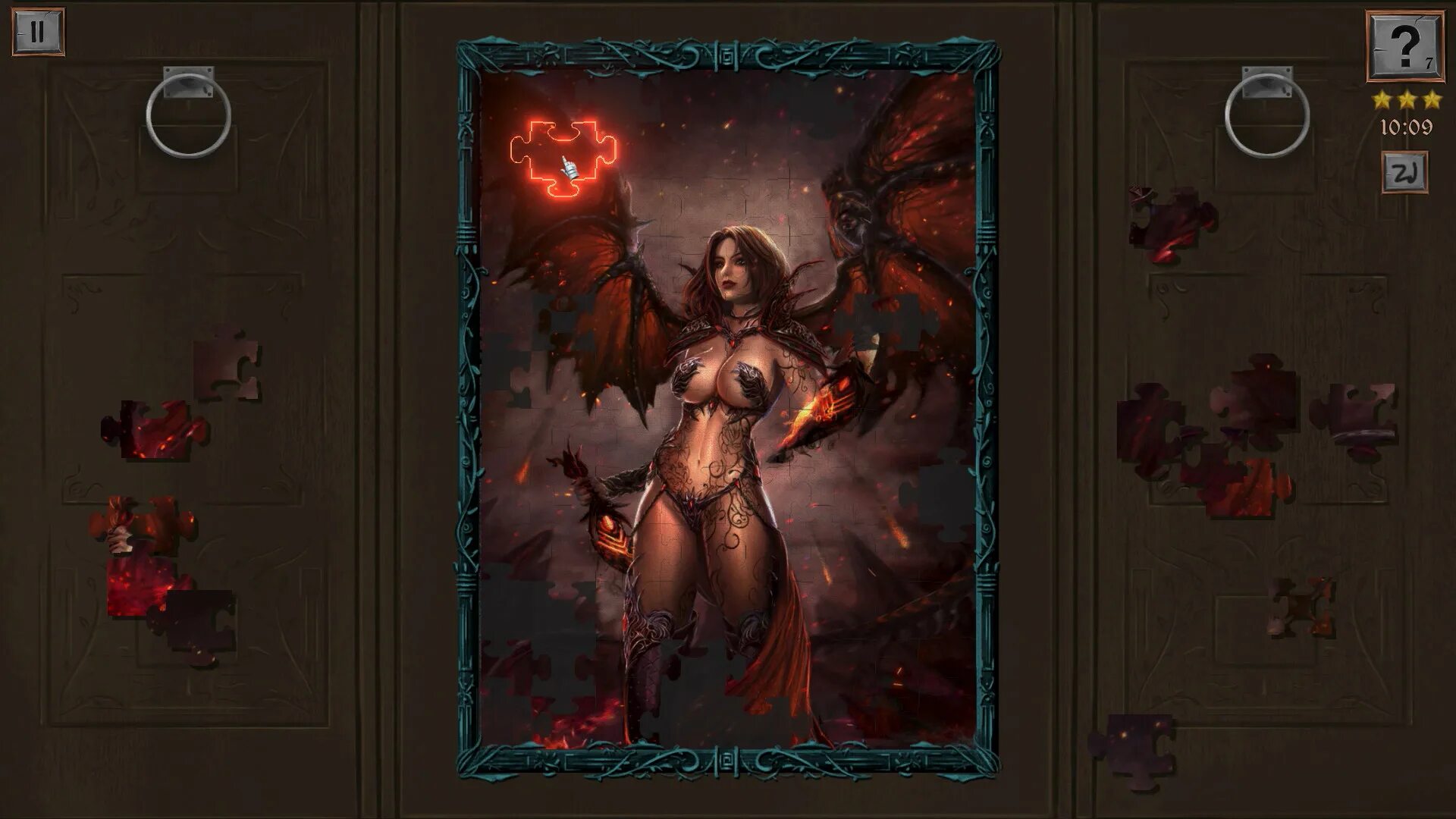 Dark Fantasy: Jigsaw Puzzle. Dark Fantasy Jigsaw. Дум образные игры дарк фэнтези. Dark Fantasy: Jigsaw Puzzle Arts. Дарк пазл