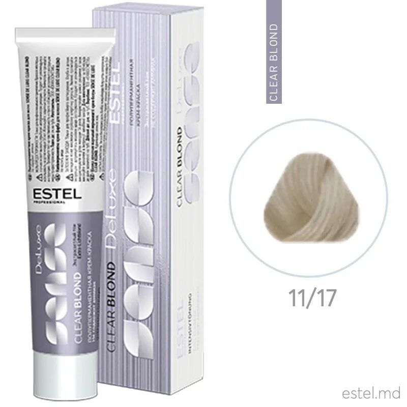 Полуперманентная крем-краска de Luxe sense Clear blond 11.16. Estel sense de Luxe 10/1 палитра. Эстель Сенс 11/16. Estel sense Deluxe палитра 10/18. Безаммиачная тонирующая краска