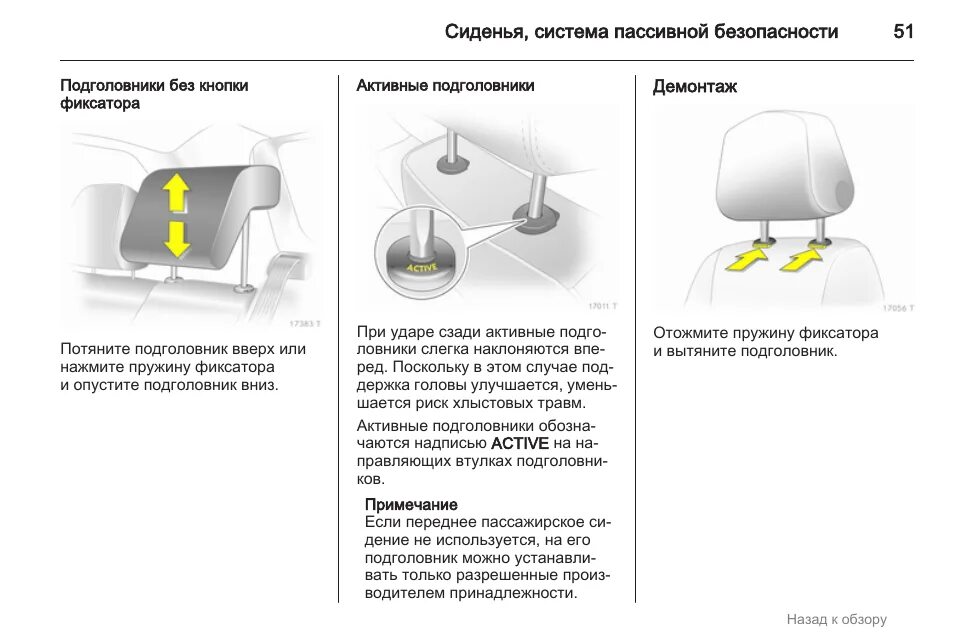 Разрешается ли повторное использование подголовников