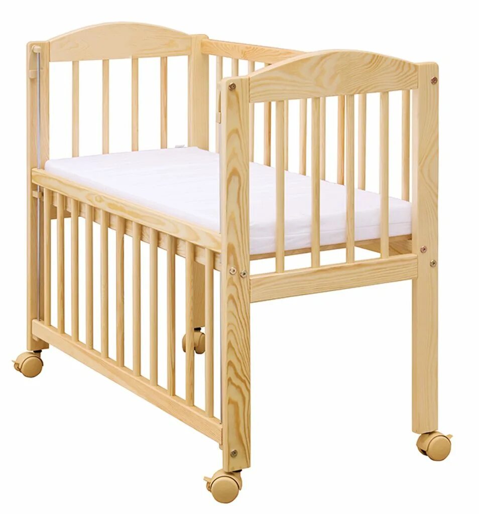 Кроватка Baby cot. Детская кроватка с опускающейся стенкой. Кроватка прикрепляющаяся к кровати. Cot.