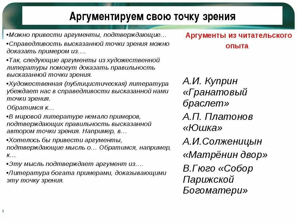 Как отстоять свою точку зрения