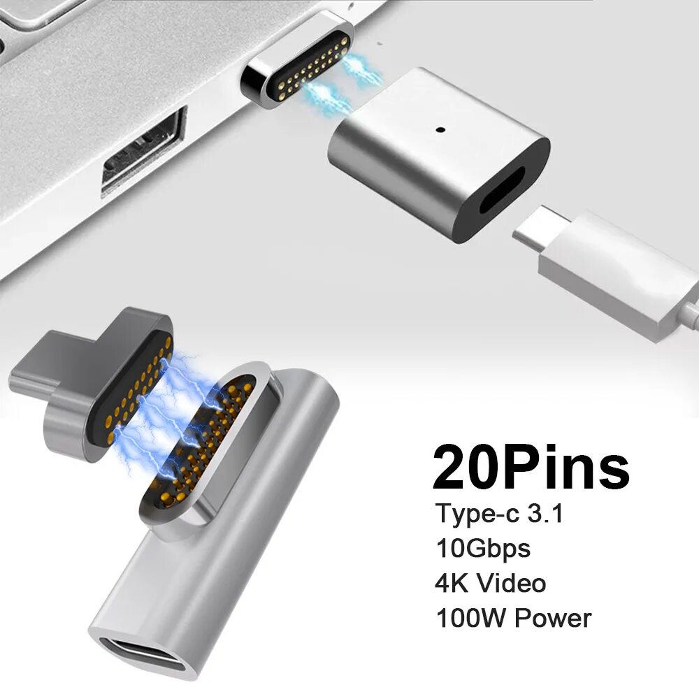Usb type c mac. Магнитный адаптер usb type-c. магнитный переходник type c. магнитный адаптер mini 2 type c. 20w usb-c power.